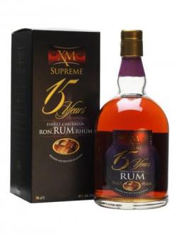 XM Supreme 15 Year Old Rum
