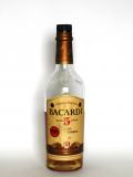 A bottle of Bacardi 5 year Añejo Superior