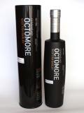 A bottle of Bruichladdich Octomore 06.1 5 Year Old Scottish Barley