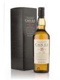 A bottle of Caol Ila 25 Year Old