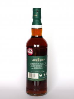 Glendronach 15 year Revival Back side