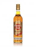 A bottle of Havana Club Aejo Especial