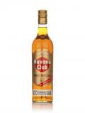 A bottle of Havana Club Añejo Especial
