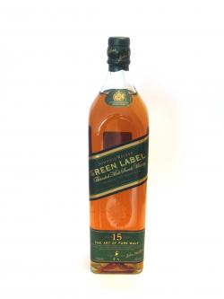 Johnnie Walker's Green Label Front side