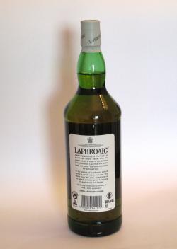 Laphroaig 10 year Back side