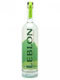 A bottle of Leblon Cachaça