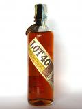 A bottle of Lot Nº40