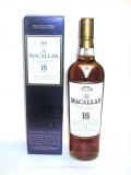 A bottle of Macallan 18 year Sherry Oak