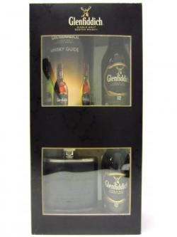 Glenfiddich 2 X Miniatures Hip Flask Gift Set 12 Year Old