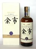 A bottle of Nikka Single Malt Yoichi 10 year