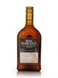 A bottle of Ron Barcelo Añejo